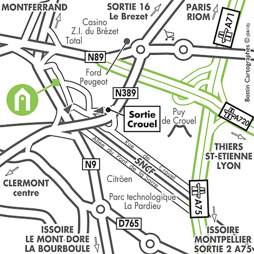 Campanile Ferrand - Le Brezet 3* Clermont-Ferrand